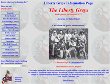 Tablet Screenshot of libertygreys.org